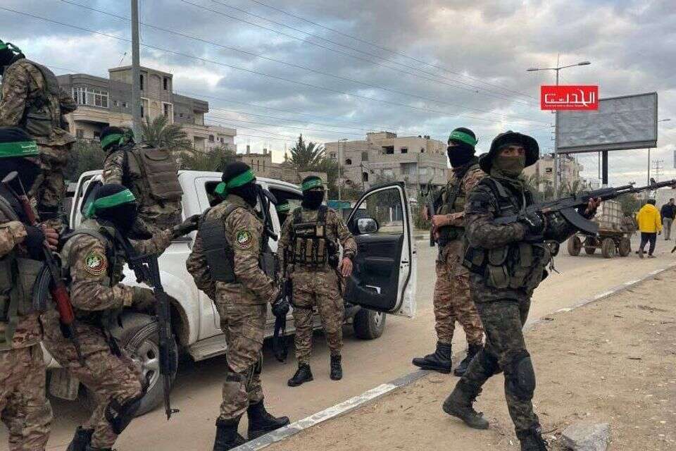ההכנות ברצועה לקראת שחרור החטופים בעיצומן , רשתות ערביות