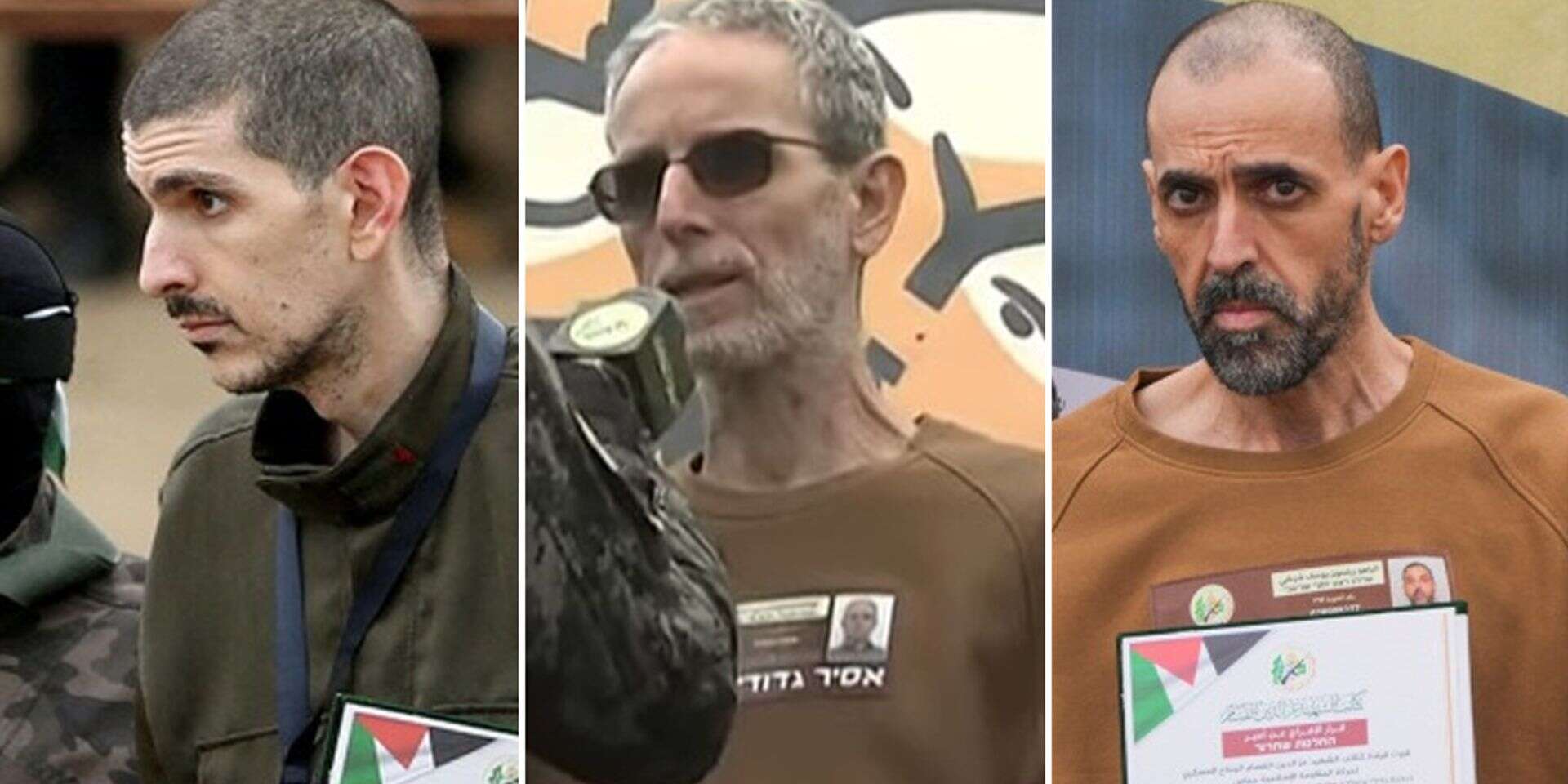 אלי שרעבי, אוהד בן עמי ואור לוי שחזרו בשבת. רזים עם עיניים כבויות , ללא