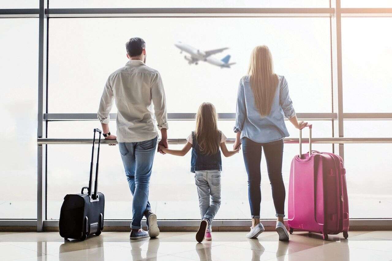 Shock: Parents went on vacation with their children during school time - and received a fine