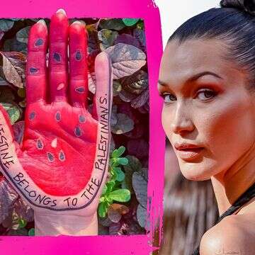 אבטיח נפיץ: הפוסט של בלה חדיד