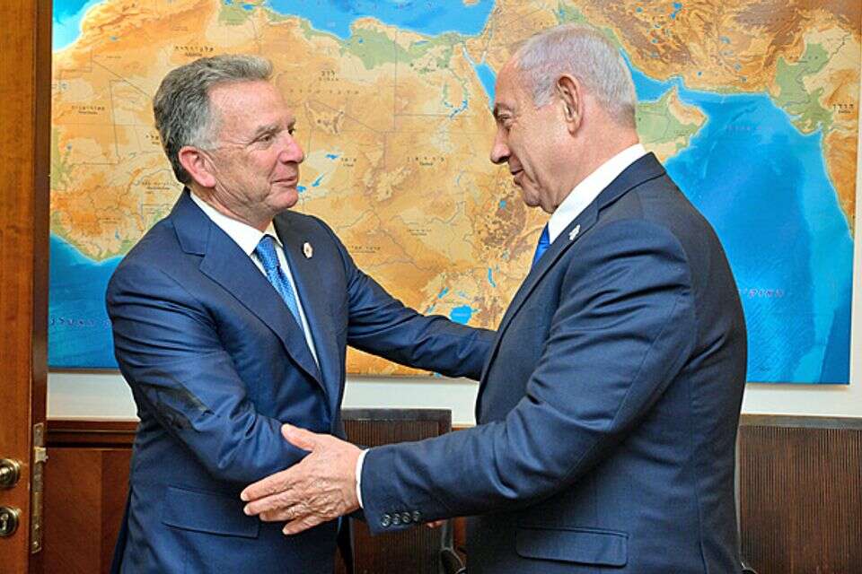 רה"מ נתניהו ושליח טראמפ וויטקוף (ארכיון) , מעיין טואף/לע"מ