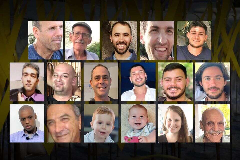 מחכים לשובם. 17 החטופים שנותרו בשלב א' , ללא