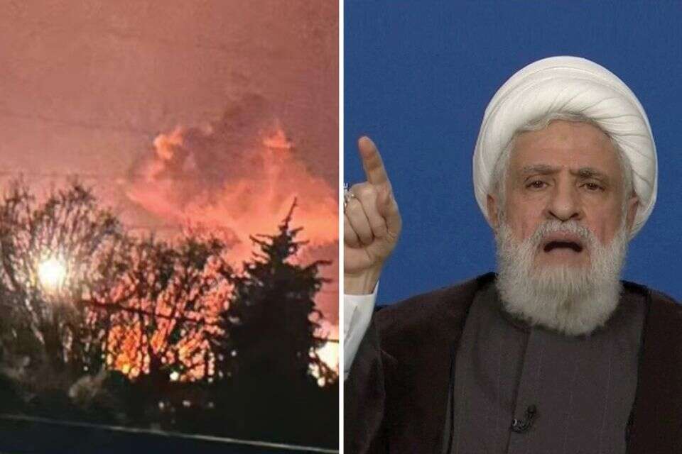 נעים קאסם מזכ"ל חיזבאללה ותקיפת צה"ל בעומק לבנון  
  , רשתות ערביות // רויטרס