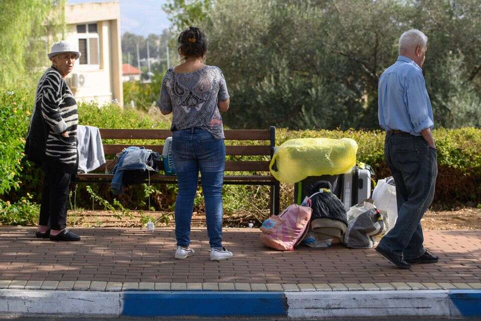 מפונים מקריית שמונה בתחילת המלחמה (ארכיון) , אייל מרגולין - ג׳יני