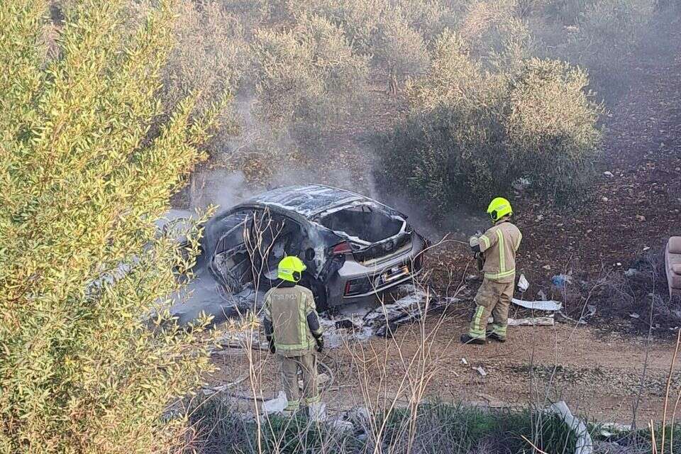 זירת החיסול  בכביש 781 סמוך לאעבלין , השימוש נעשה לפי סעיף 27א' לחוק זכויות יוצרים