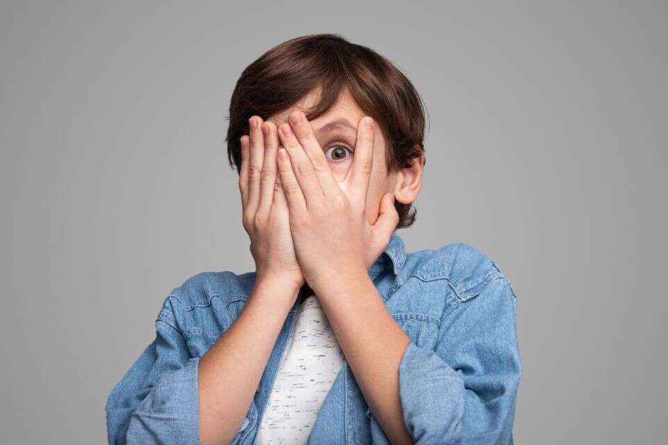 פחד או חרדה. אילוסטרציה , GettyImages