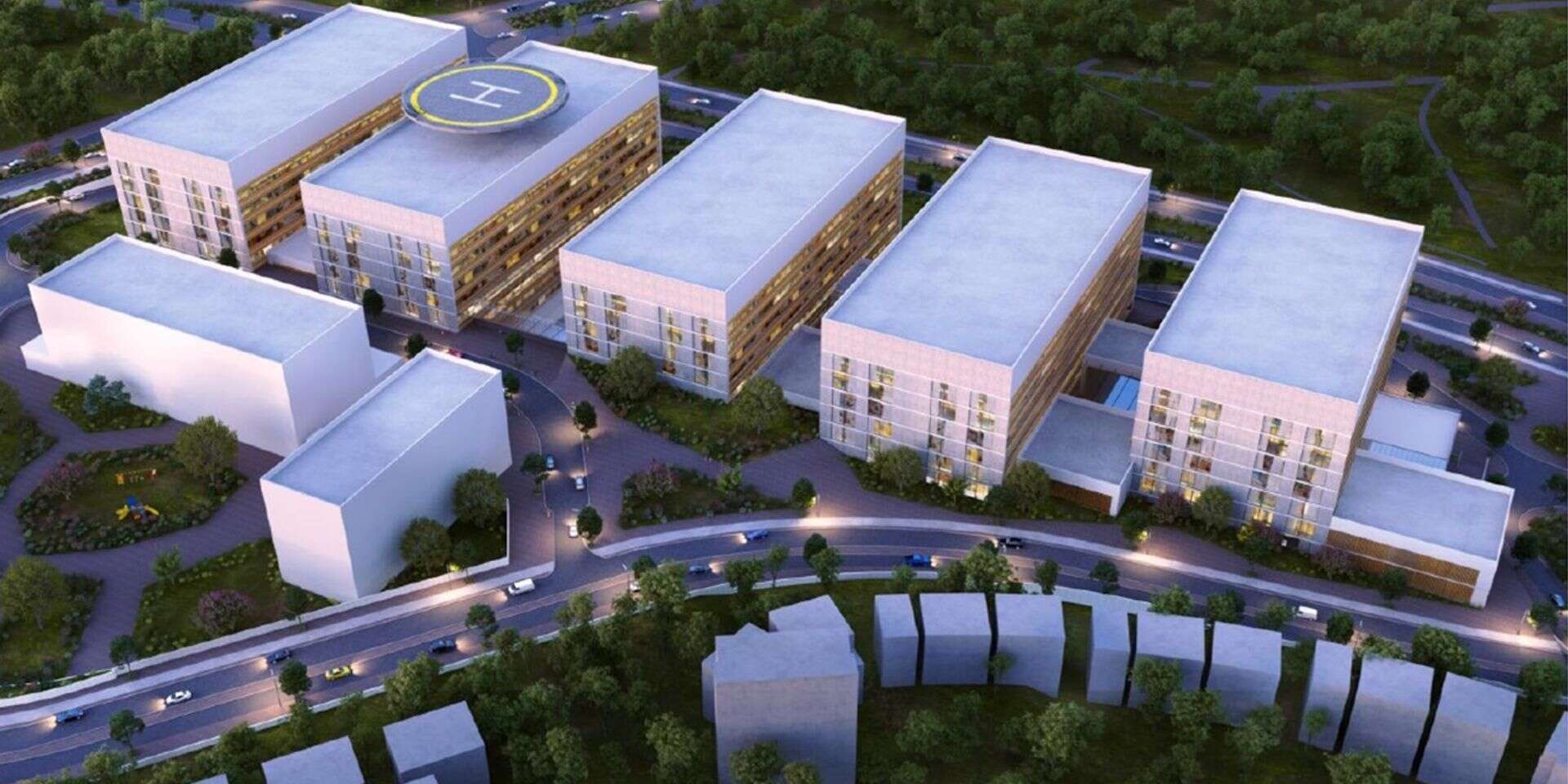 בית החולים הציבורי החדש שצפוי לקום בבית שמש , קולקר קולקר אפשטיין אדריכלים