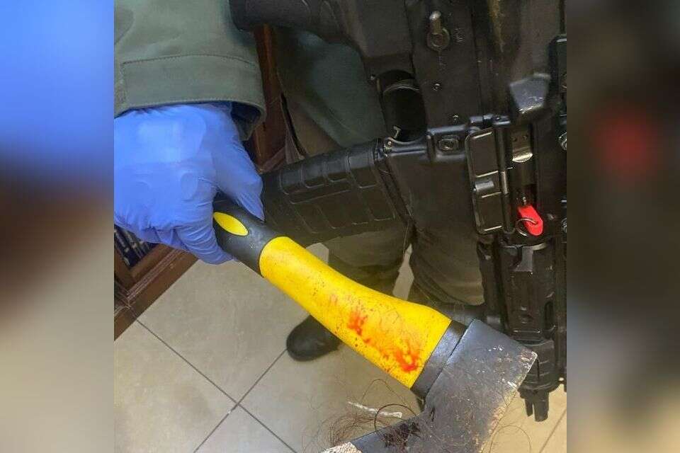 הגרזן ששימש את התוקף בירושלים , השימוש נעשה לפי סעיף 27א' לחוק זכויות יוצרים