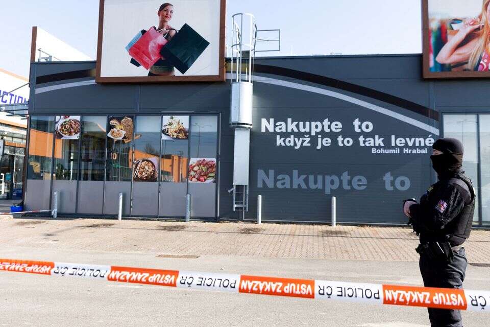 זירת הרצח בצ'כיה , REUTERS