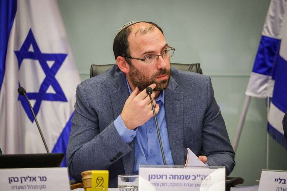 ח"כ שמחה רוטמן , נועם מושקוביץ - דוברות הכנסת