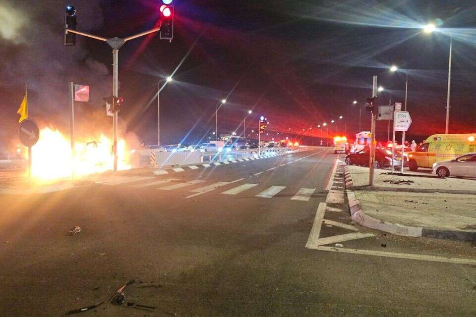 פיצוץ הרכב בכביש 34 , תיעוד מבצעי מד"א