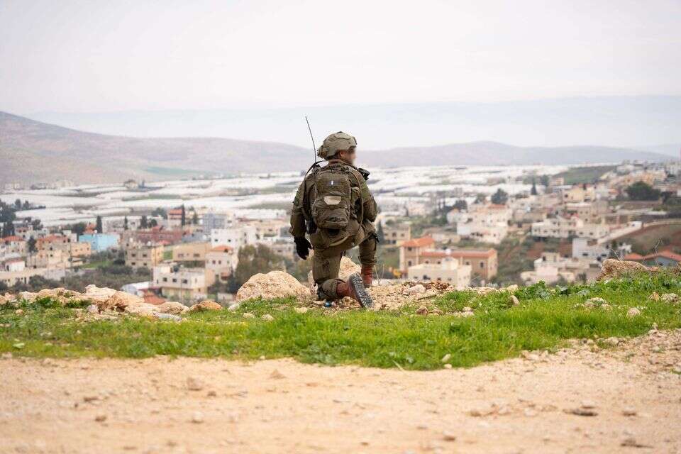 חייל צה"ל בצפון השומרון (ארכיון) , דובר צה"ל