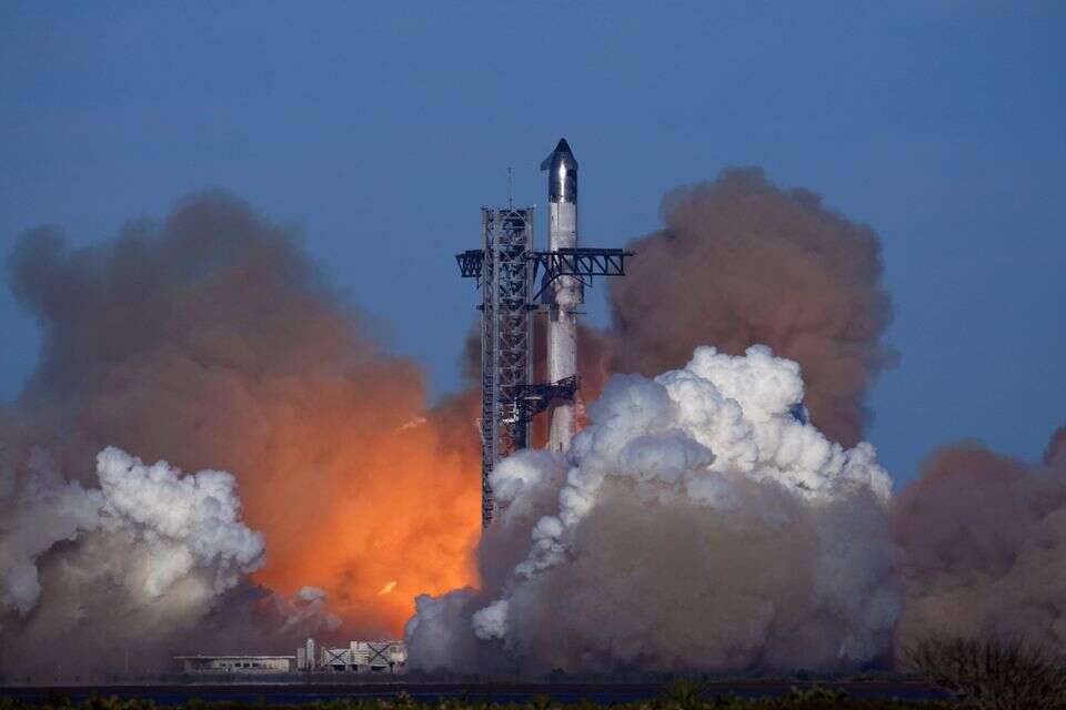 השיגור הכושל של רקטת סטארשיפ ב-16 בינואר 2025 , אי.פי