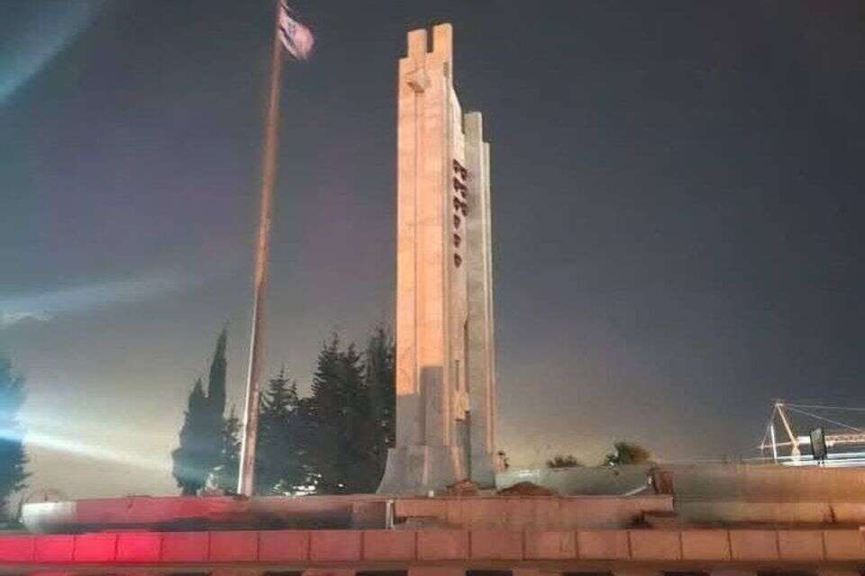 דגל ישראל מונף בסוריה , רשתות ערביות