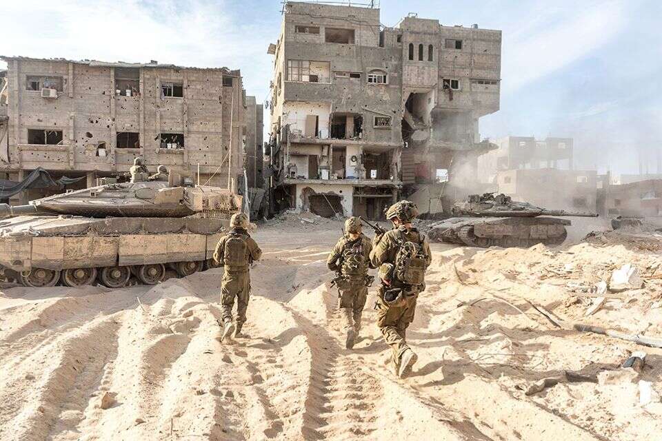 חיילים בפעילות בעזה , דובר צה"ל