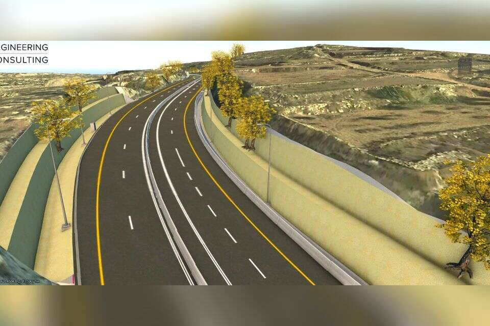 הדמיית הכביש בין ביתר עילית לצומת חוסאן , נתיבי ישראל