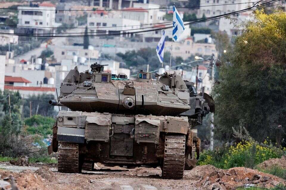 טנקים של צה"ל באזור ג'נין , דובר צה"ל