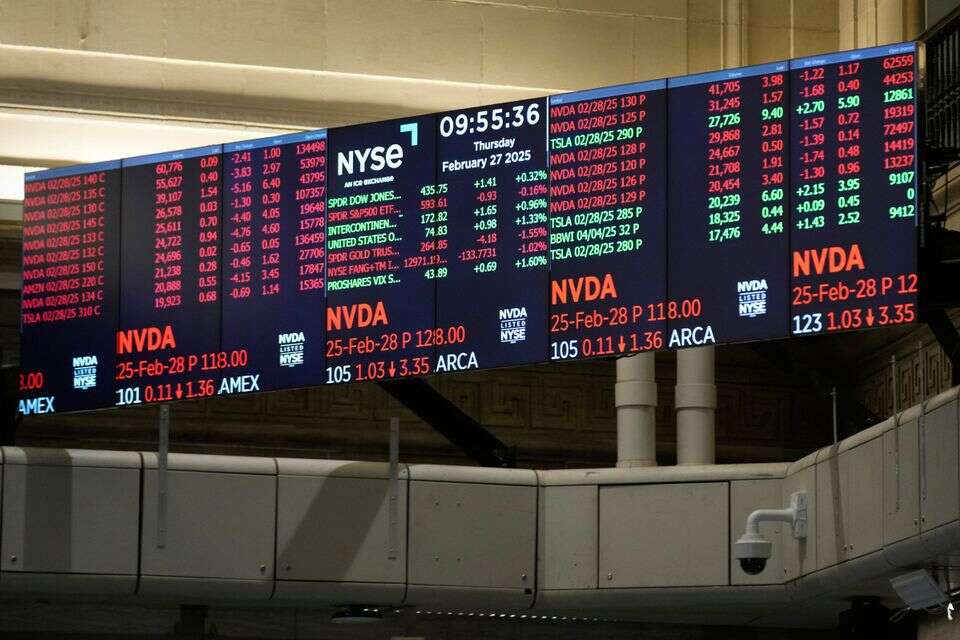 ירידות שערים בבורסה בוול סטריט, ארכיון , אי.פי