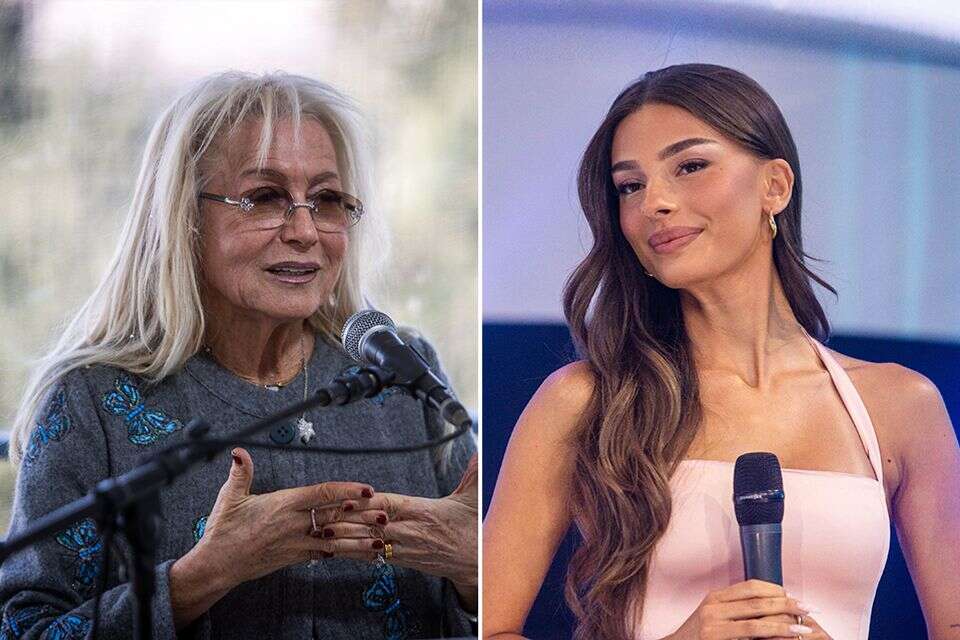 "אוהבת נשים חזקות, מעוררות השראה". דיאן שוורץ וד"ר אדלסון , אורן בן חקון