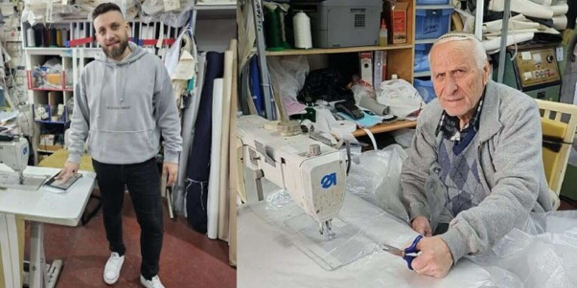 ברוך ודניאל אל אמין, ברוך סאנטקס המקורי, מעל 40 שנה של ניסיון. צילום יח״צ , 