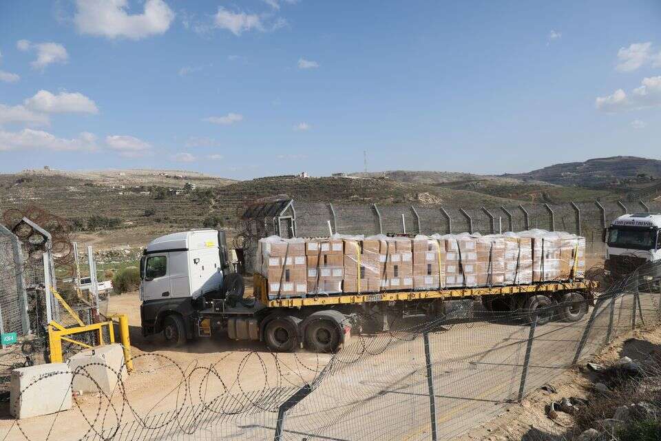 חבילות סיוע הומניטרי הועברו לדרוזים בסוריה , סיון שחור, לע״ם