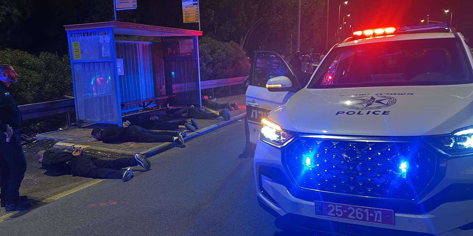 מעצר חולית החיסול בכביש 70 , ללא