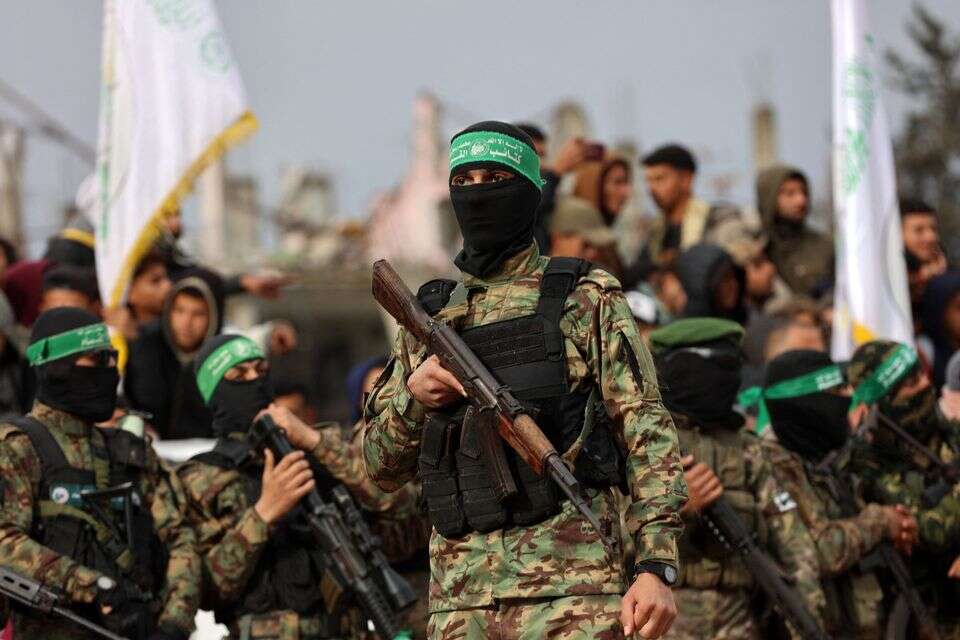 מחבלי חמאס ברצועת עזה , אי.אף.פי