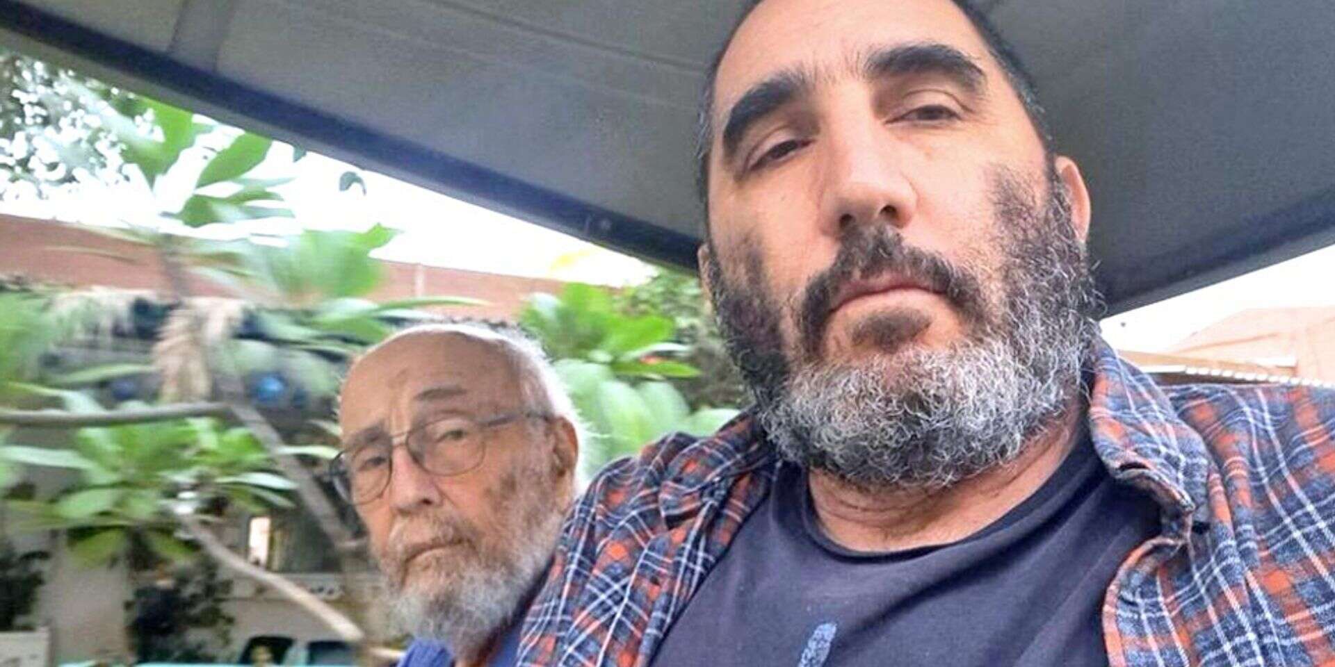 בועז זלמנוביץ' עם אביו אריה ז"ל , בועז זלמנוביץ'