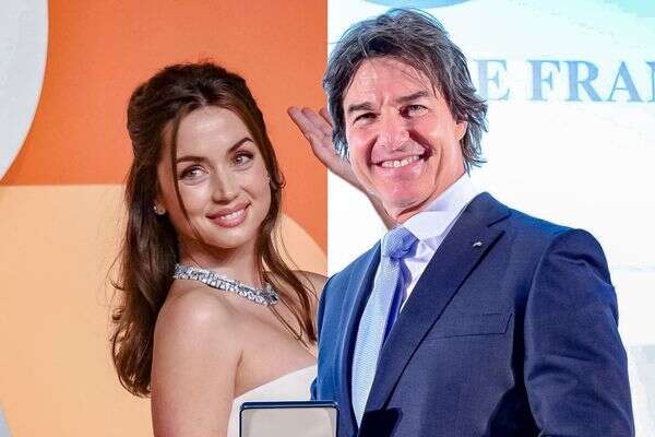 טום קרוז ואנה דה ארמס , AFP, Getty Images