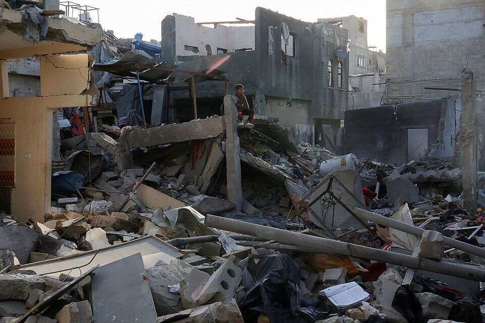הריסות בחאן יונס , רויטרס