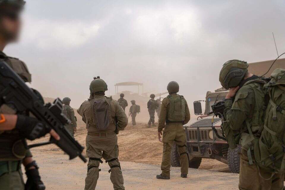 פעילות כוחות אוגדת עזה בדרום הרצועה , דו"צ