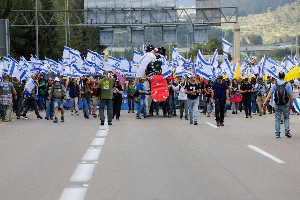צעדת המחאה בירושלים , אורן בן חקון