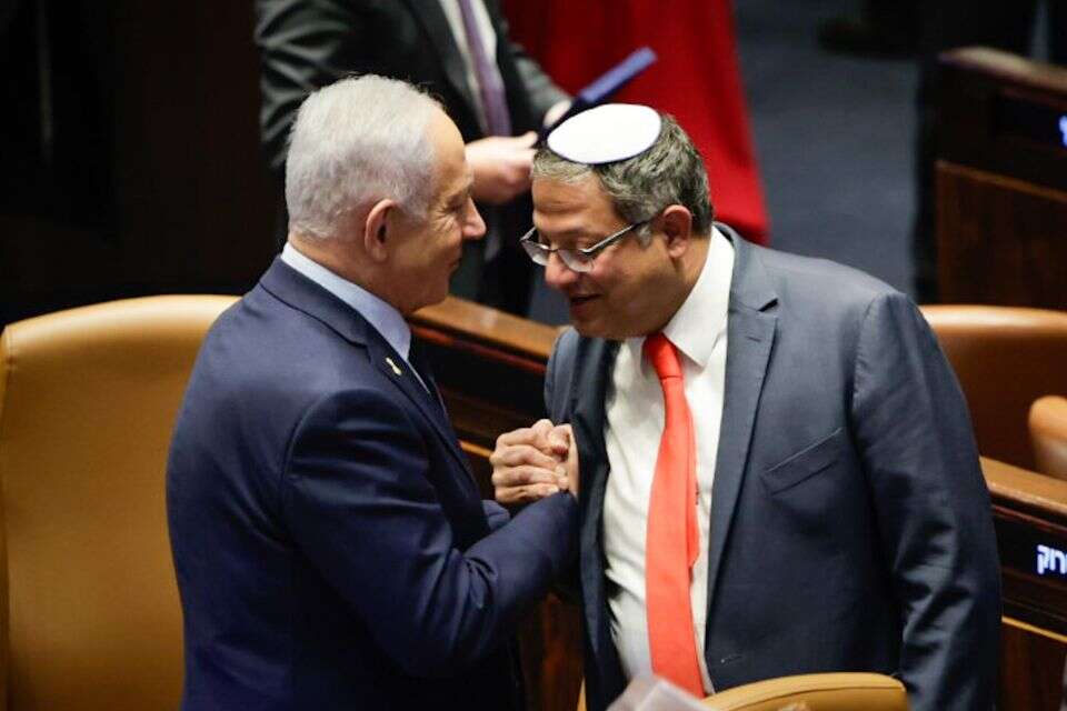 הכנסת אישרה את חזרת בן גביר ושרי עוצמה יהודית לממשלה , אורן בן חקון