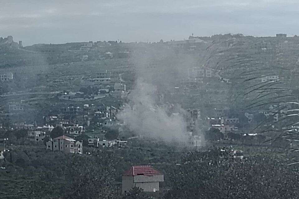 תקיפה אלטילרית לעבר "שכונת אל-עין" שבדרום לבנון , רשתות ערביות