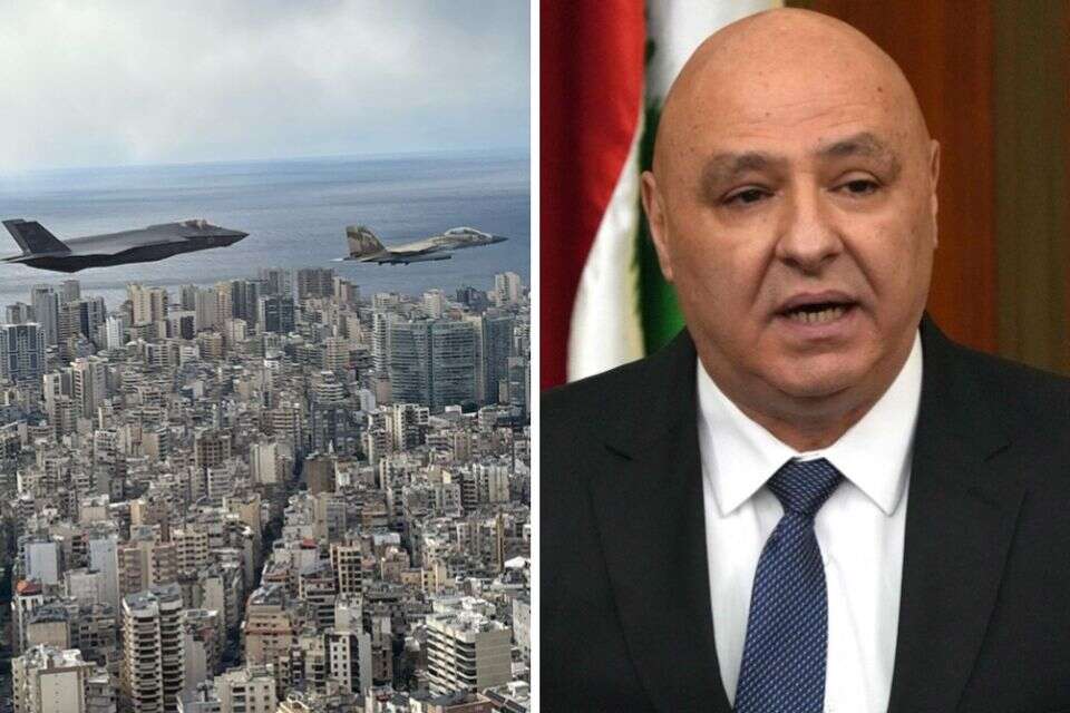 עאון ומטוסים בשמי ביירות , אי.אף.פי, דובר צה"ל