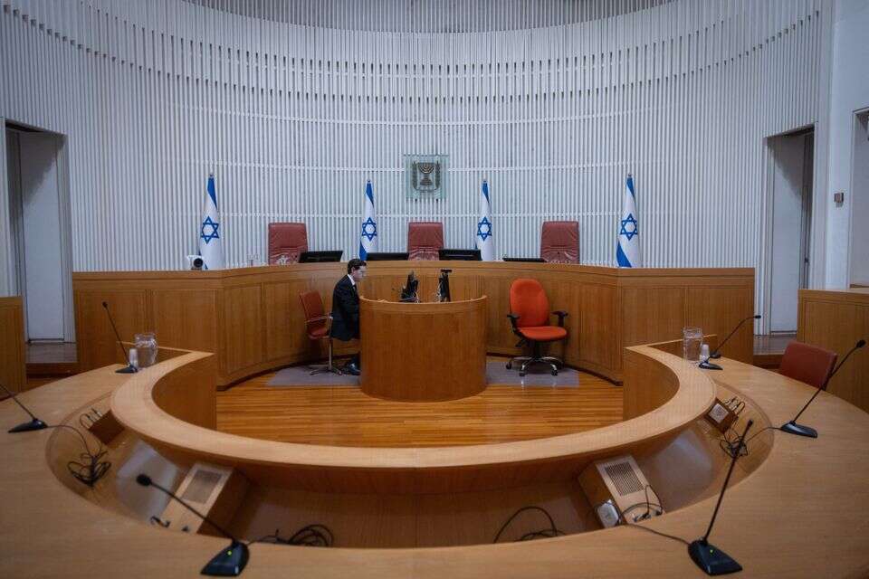 בית המשפט העליון , חיים גולדברג פלאש 90