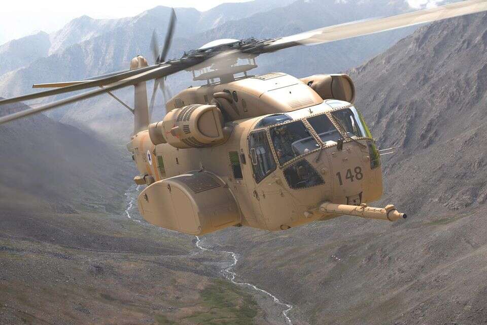 מסוק ה-CH-53K “פרא״ , לוקהיד מרטין
