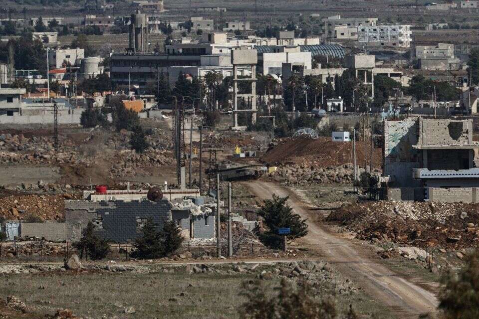 טנקים ישראליים בסוריה, באזור קונייטרה , אי.פי.אי
