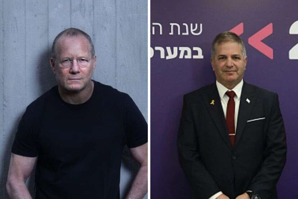 מימין: שר החינוך יואב קיש ורוני דואק , גדעון מרקוביץ', אלדד רפאלי