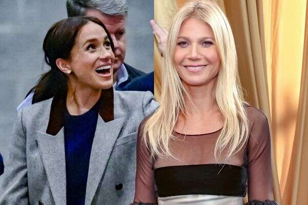 גווינת פאלטרו ומייגן מרקל , גטי אימג'ס, רויטרס