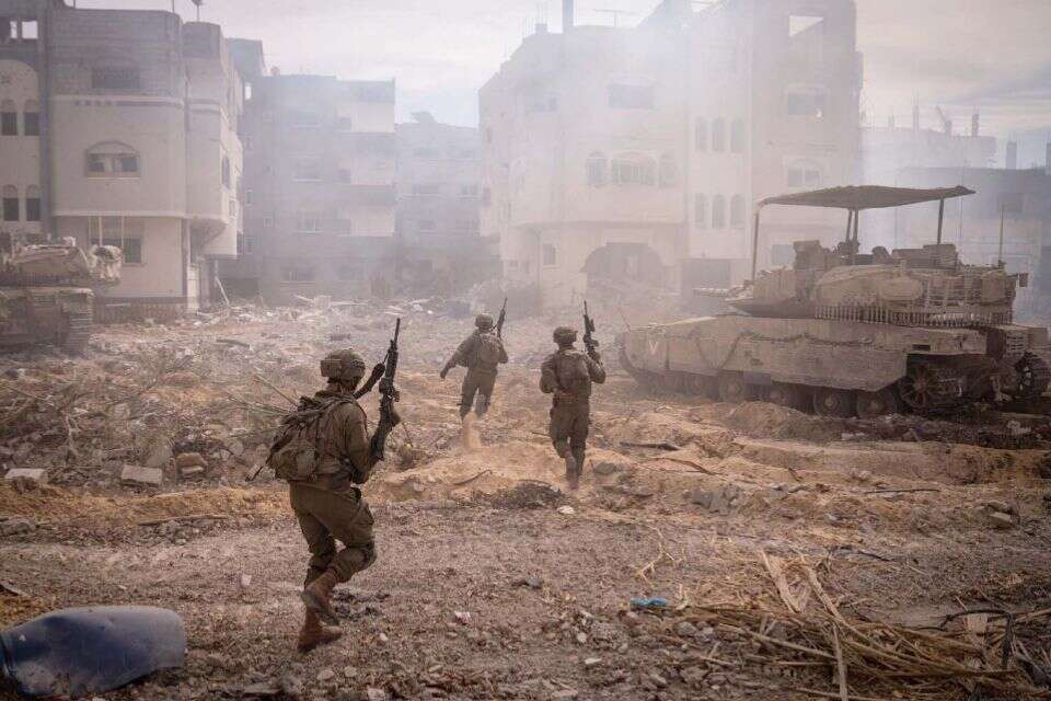 לוחמים בעזה , דובר צה"ל