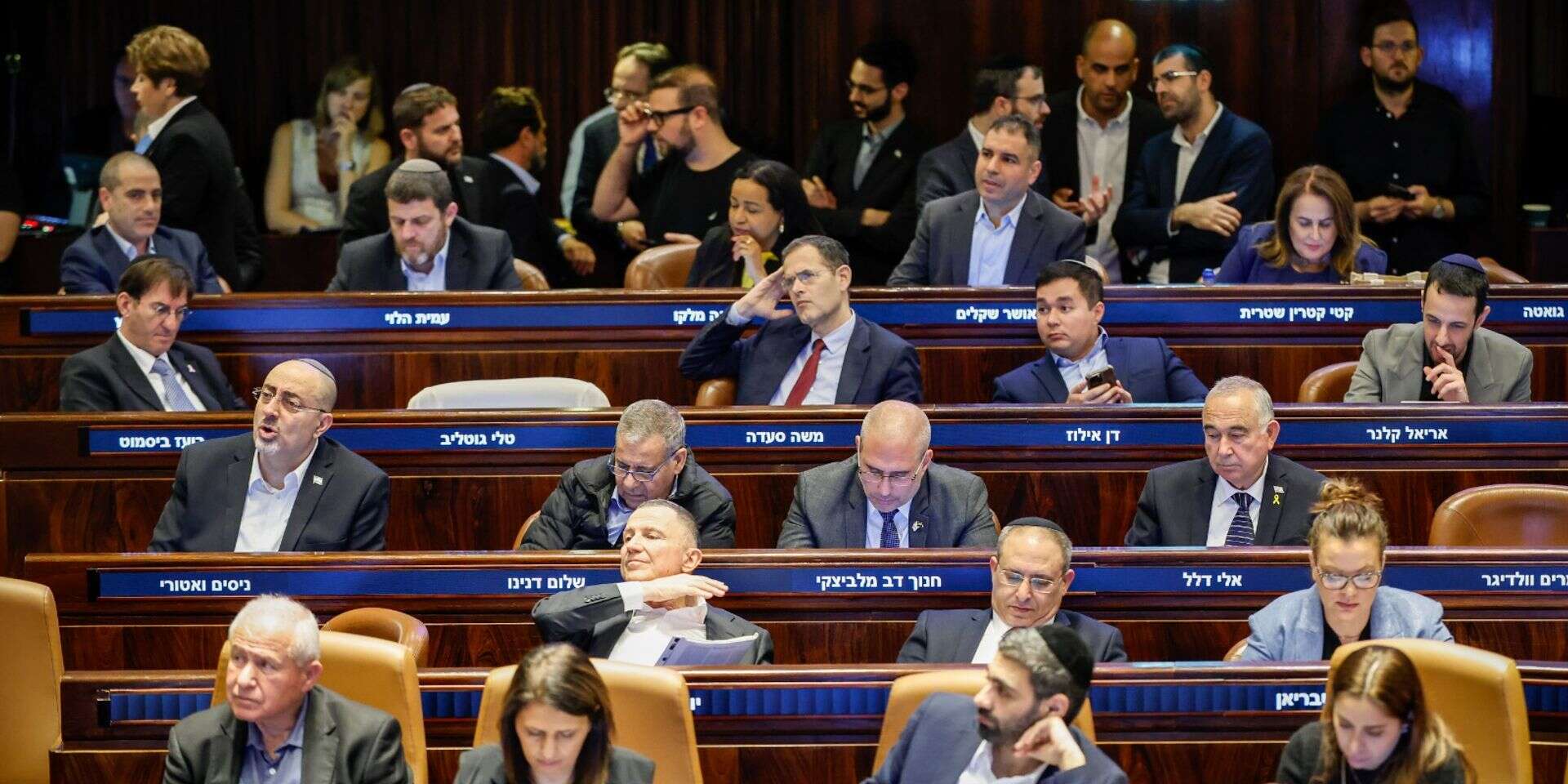 ישיבת מליאת הכנסת בהצבעה (ארכיון) , נועם מושקוביץ/דוברות הכנסת