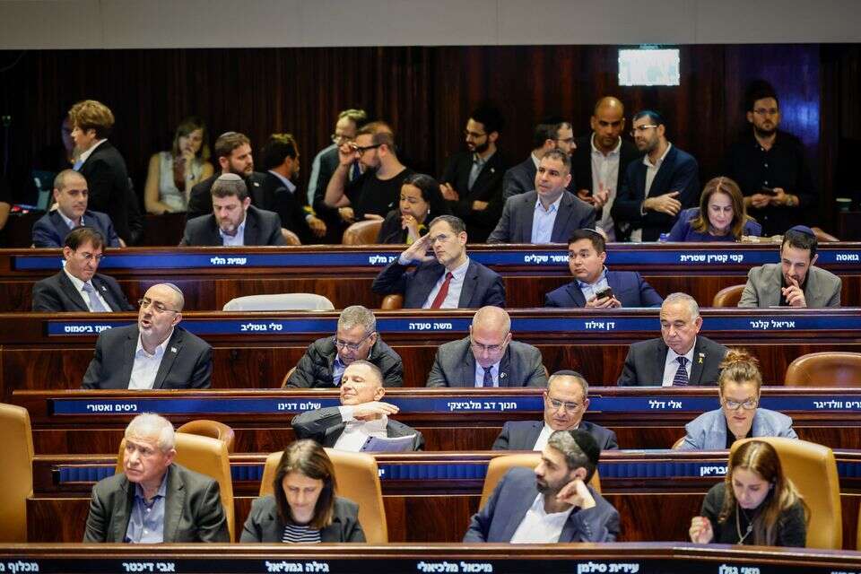 ישיבת מליאת הכנסת בהצבעה (ארכיון) , נועם מושקוביץ/דוברות הכנסת