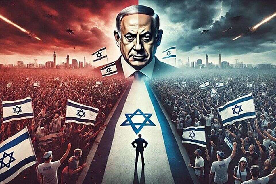 אם נרוקן את הנפט במכליות הפילוג, נתניהו יפסיק לזרוק גפרורים , עיבוד תמונה: Dall-e