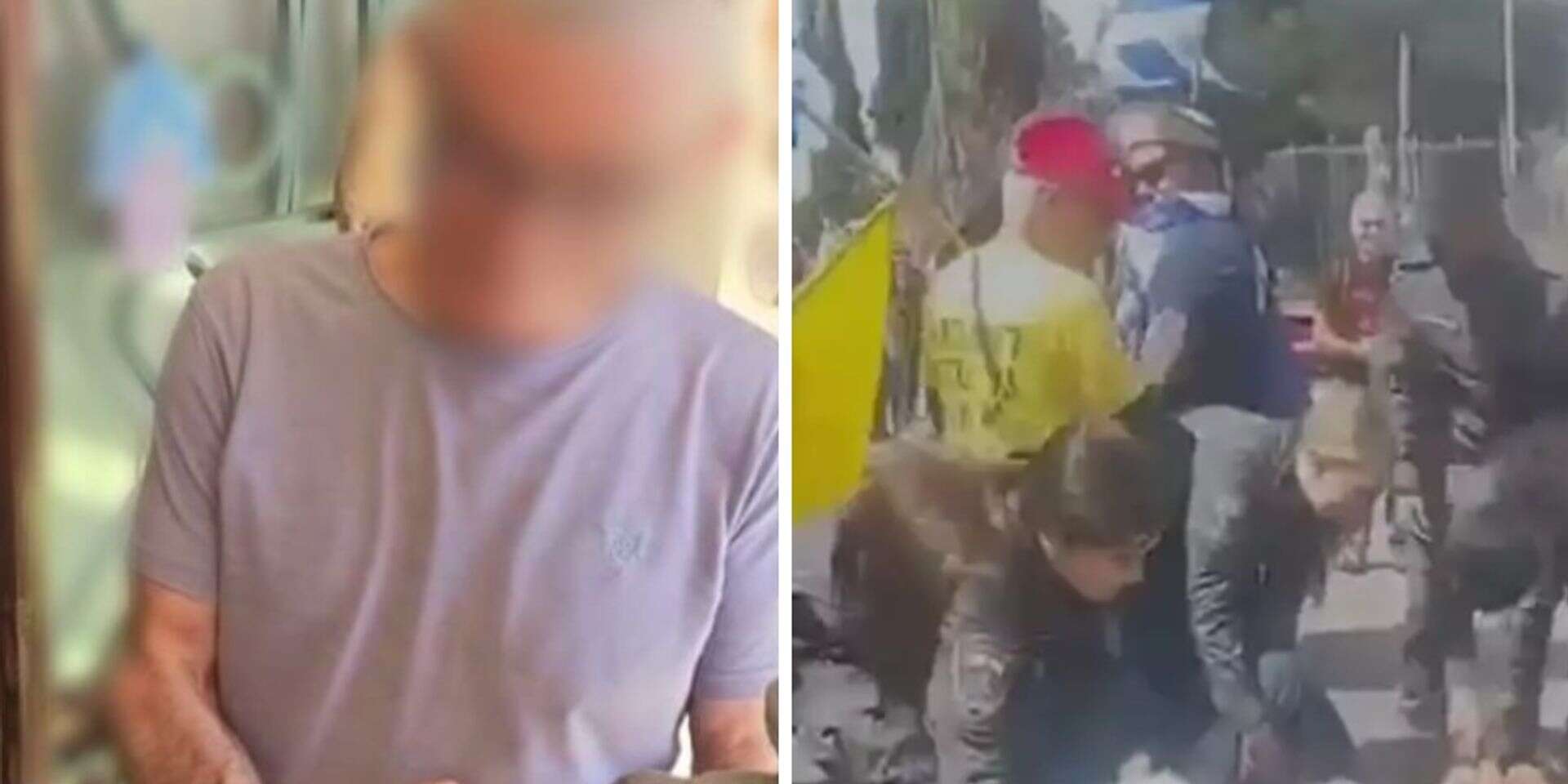 המפגין שנעצר בחשד שהטריד מינית לוחמת מג"ב , דוברות המשטרה