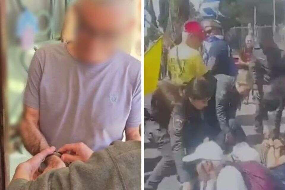 המפגין שנעצר בחשד שהטריד מינית לוחמת מג"ב , דוברות המשטרה