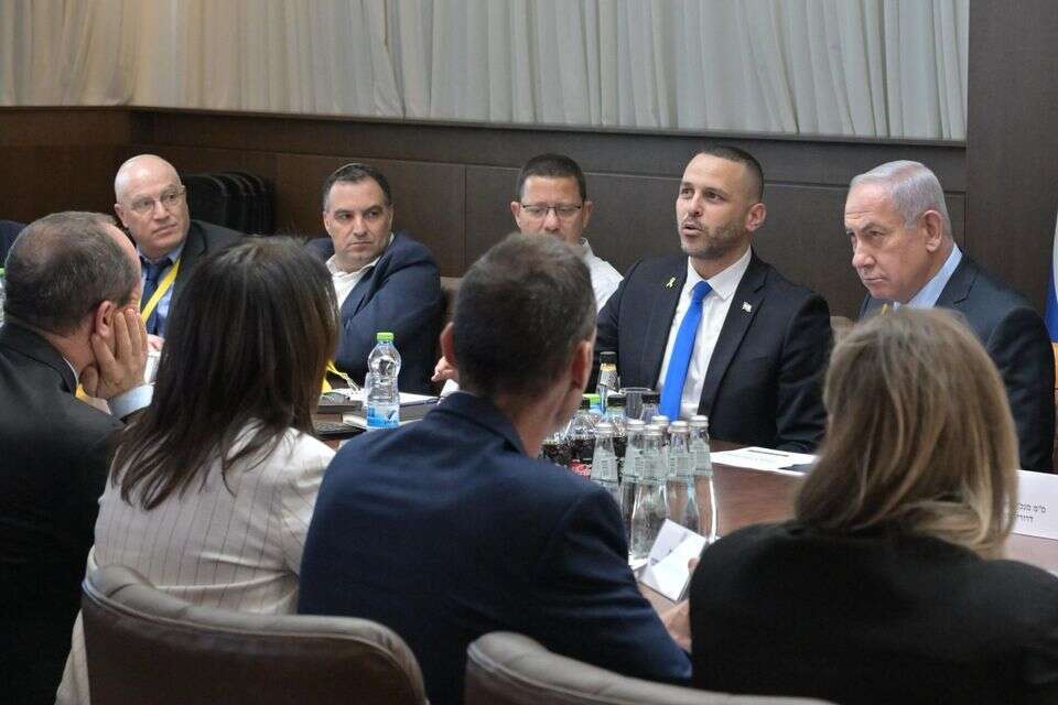 ראש הממשלה נתניהו בדיון הטמעת הבינה המלאכותית בשירות המדינה , קובי גדעון/ לע״מ