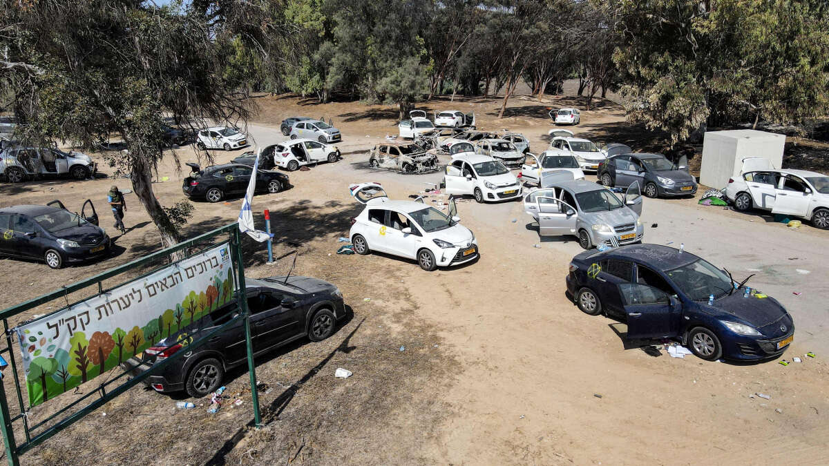 ההרס ברעים ליד מסיבת הנובה (ארכיון) , אי.אף.פי