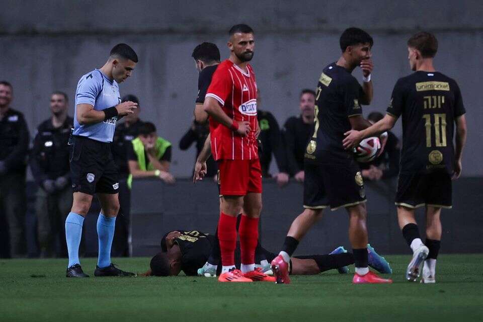 עבדאללה חליחל רגע אחרי שהורחק , מאור אלקסלסי