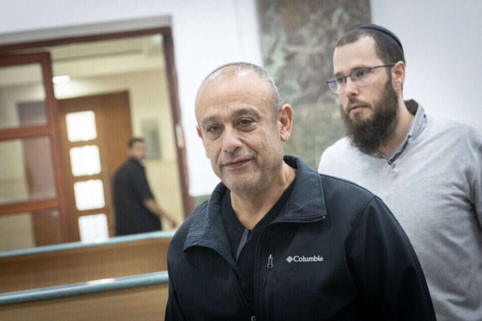 מפקד ימ"ר ש"י ניצב משנה אבישי מועלם בבית המשפט המחוזי בירושלים , חיים גולדברג/פלאש90